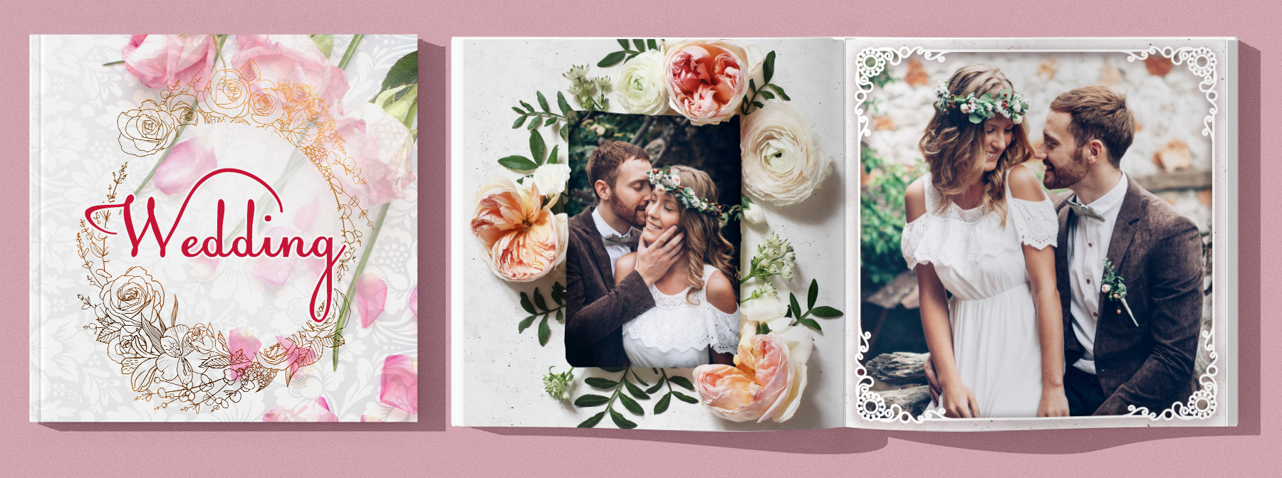 Fotolibro a tema matrimonio Fotolibro a tema matrimonio
